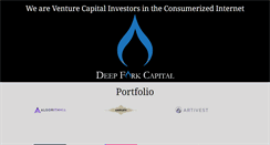Desktop Screenshot of deepforkcapital.com